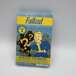 Fallout Mystery Pin Badge Box Official  Bethesda Collectible Enamel Figures